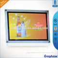 A4 transparent wall mounted acrylic picture LED frame